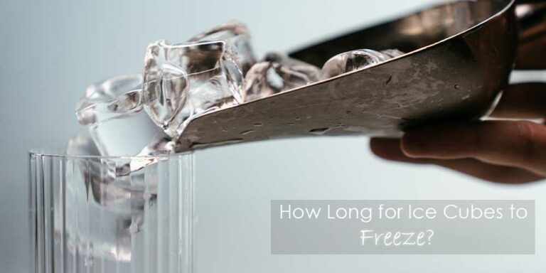 How Long Does it Take for Ice Cubes to Freeze?